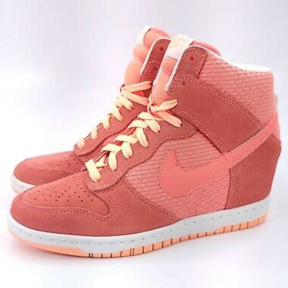 🔥 Nike Dunk Sky Hi Secret Hidden Wedge Sneakers